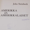 John Steinbeck Amerikka ja amerikkalaiset